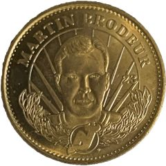 Medal - Pinnacle Mint Collection Hockey Martin Brodeur