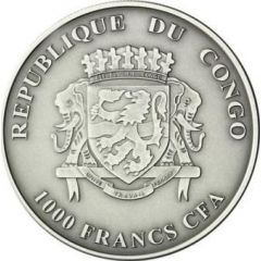 1000 Francs CFA Spotted Hyena