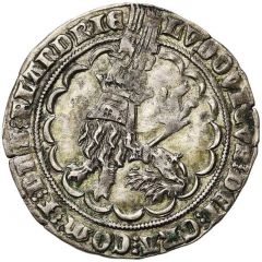 4 Sterlings `Silver Lion` - Louis II de Male