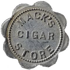25 Cents - Mack's Cigar Store