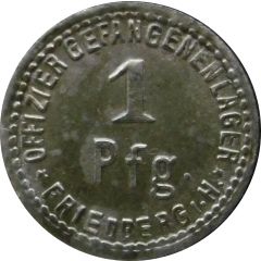 1 Pfennig - Friedberg Offizier Gefangenenlager