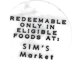 1 Cent - Food Stamp Sim`s Market