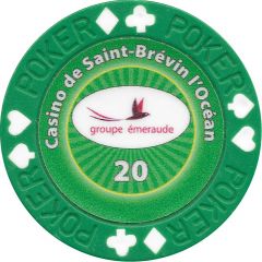 20 - Poker Chip - Casino de Saint-Brévin l`Océan [44]