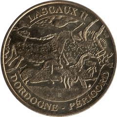 Monnaie de Paris Tourist Token - Lascaux II La salle des taureaux