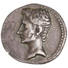 Denarius - Augustus AVGVSTVS, Aurora