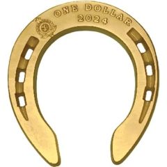 1 Dollar - Charles III Horseshoe