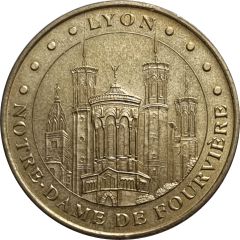 Monnaie de Paris Tourist Token - Lyon Notre-Dame de Fourvière