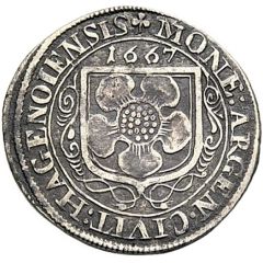 12 Kreuzer - Leopold I ornate shield