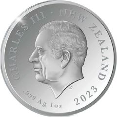 1 Dollar - Charles III 1st Portrait - Avatar: Way of the Water, Jake, Silver Proof