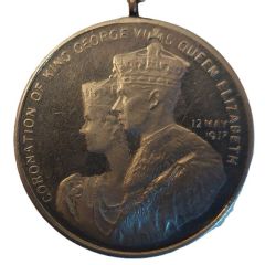 Medal - George VI and Elizabeth Coronation Trail, British Columbia