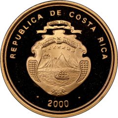 100 000 Colones Central Bank