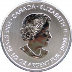 2 Dollars - Elizabeth II Devil`s Brigade, 1/2 oz. Silver bullion coinage