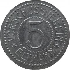 5 pfennig - Eltmann Vorschussverein