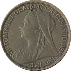 Replica - 1 Penny - Victoria