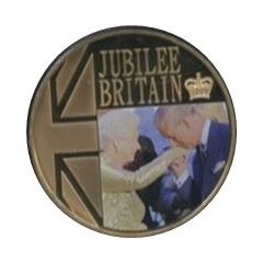 Medal - Elizabeth II Diamond Jubilee - Her Majesty The Queen and Prince Charles