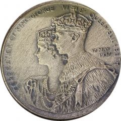 Medal - King George VI and Queen Elizabeth Coronation Medal