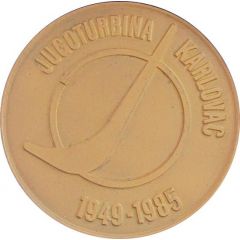 Medal - Jugoturbina Karlovac