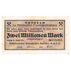 2 000 000 Mark Mitteldeutsches Braunkohlen-Syndikat