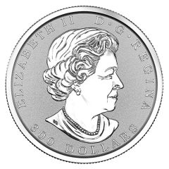 300 Dollars - Elizabeth II Maple Leaf Forever