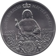 2000 Forint King Matthias