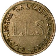 1 Peseta - Cooperativa Obrera La Lealtad Sansense