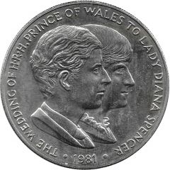 Medallion - Royal Wedding Charles and Diana