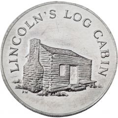 Token - Sunoco Landmarks of America Lincoln`s Log Cabin