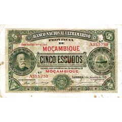 5 Escudos