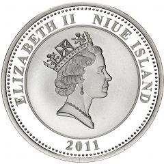 1 Dollar - Elizabeth II Princess Diana
