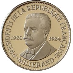Token - Présidents de la République Française Millerand