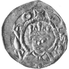 Denier - Henry IV Aachen mint