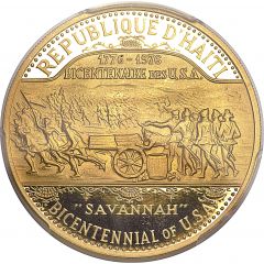 1000 Gourdes Bicentenary of the United States
