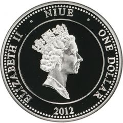 1 Dollar - Elizabeth II Siberian Iris