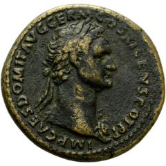 As - Domitian S C, Mars and Victory
