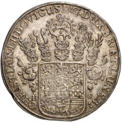 1 Thaler - Christian Louis Death of Christian Louis