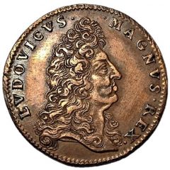 Token - Louis XIV - Conquests of the king - `Holland subjugated`