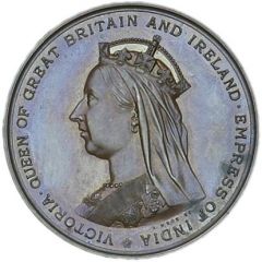 Medal - Victoria Golden Jubilee, A. Wyon, bronze, 38mm