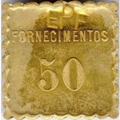 50 Fornecimentos Countermarked EPF - Railway Road of Parana