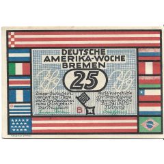25 Pfennig Deutsche Amerika-Woche
