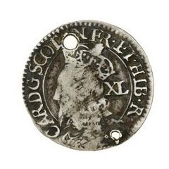 40 Pence - Charles I 3rd Coinage, 1st Issue
