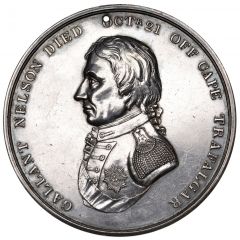 Medal - George III Nelsonic Crimson Oakes Society, silver