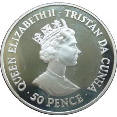 50 Pence - Elizabeth II Winston Churchill, Silver Proof Issue