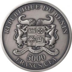 5000 Francs CFA Adam and Eve