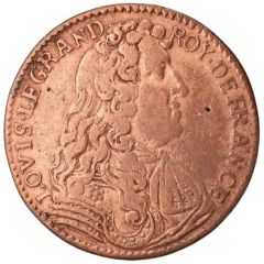 Jeton - Louis XIIII - Trésor Royal - Vehit non servat