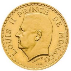 5 Francs - Louis II essai piéfort or