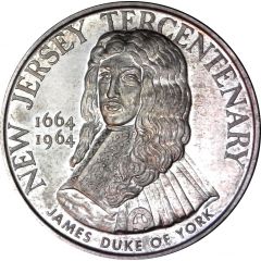 So-Called Half Dollar - New Jersey Tercentenary