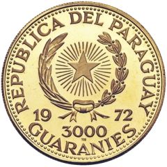 3000 Guaraníes General Alfredo Stroessner
