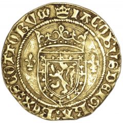 1 Lion - James II 2nd Coinage, 2nd Issue, Type II