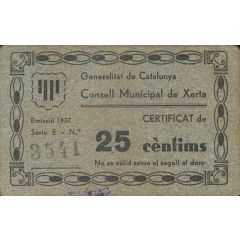 25 Céntimos Xerta