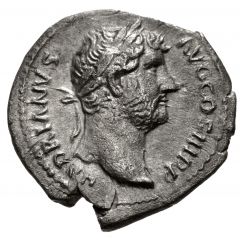 Denarius - Hadrian NILVS, Nilus